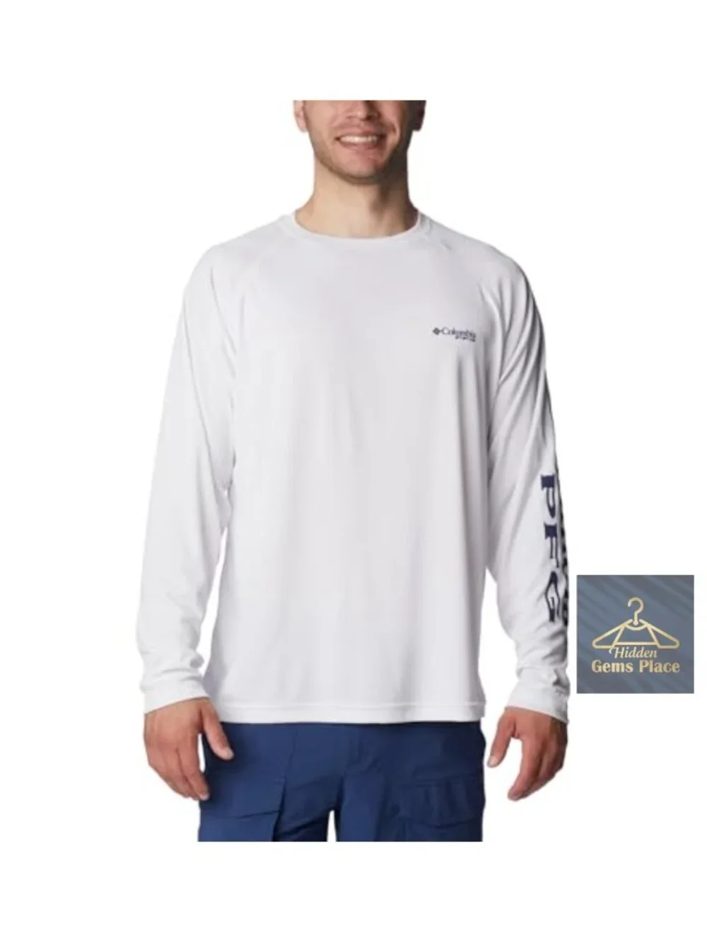 Columbia PFG Terminal Tackle Long Sleeve Upf 50 Sun Protection Fishing Shirt